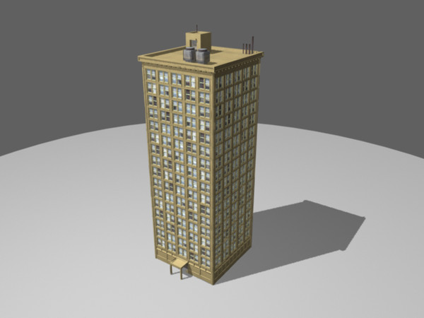 max new york building - Building001 by Melowilo