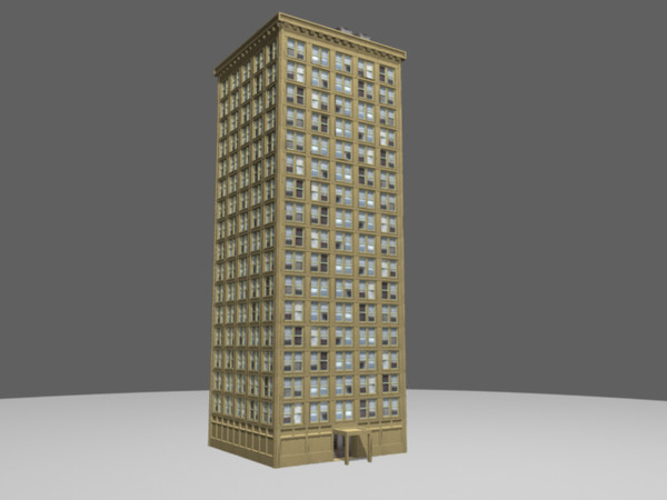max new york building - Building001 by Melowilo