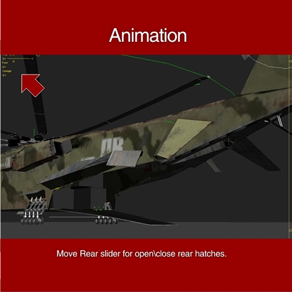 3d model cargo transport helicopter - Transport_helicopter.rar by Zigzain