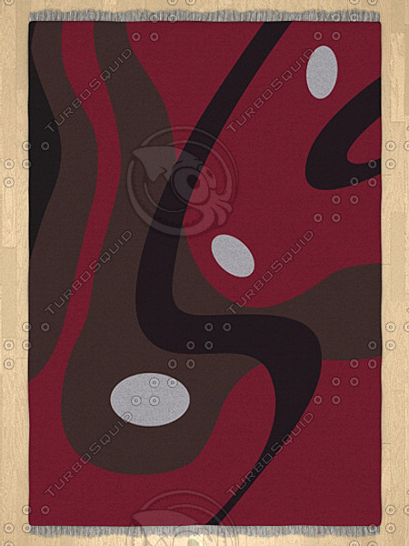 3d model modern rugs - Modern Rugs collection by tijei