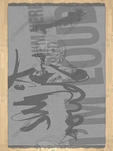 3d model modern rugs - Modern Rugs collection by tijei