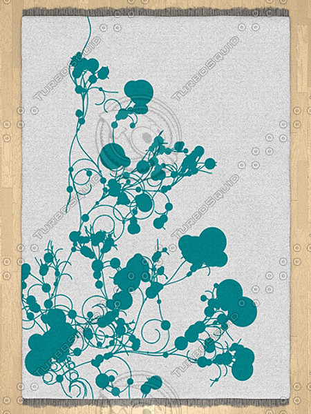 3d model modern rugs - Modern Rugs collection by tijei