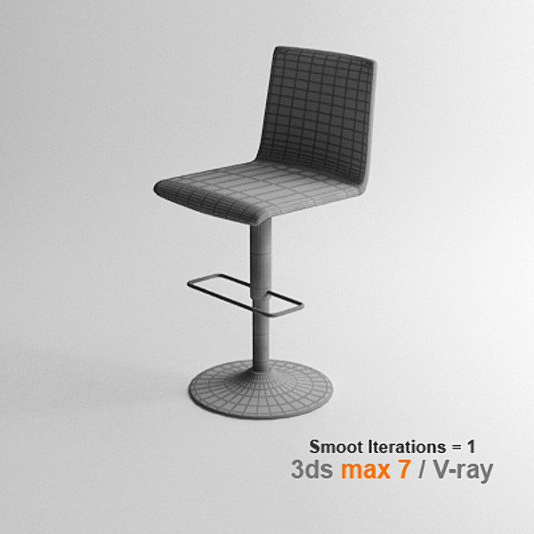 3d siena barstool boconcept model - Siena barstool / BoConcept by lajhar