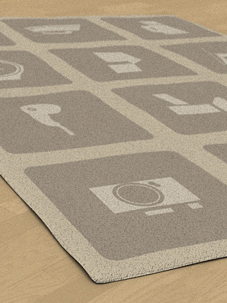 3d model modern rugs - Modern Rugs collection by tijei