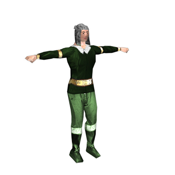 obj character pack medieval - Low Poly Medieval Character Pack by utanmaz