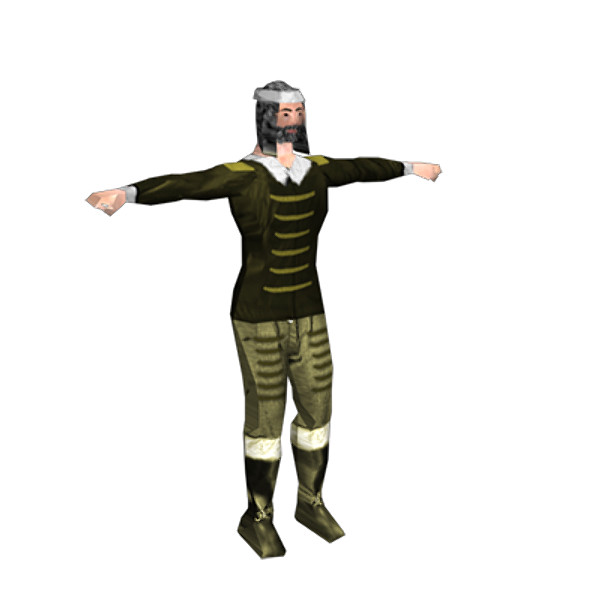 obj character pack medieval - Low Poly Medieval Character Pack by utanmaz