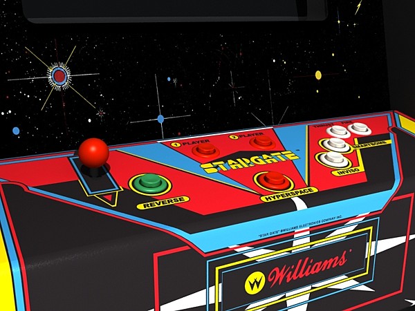 stargate arcade 3d obj - stargate arcade by monkeyodoom