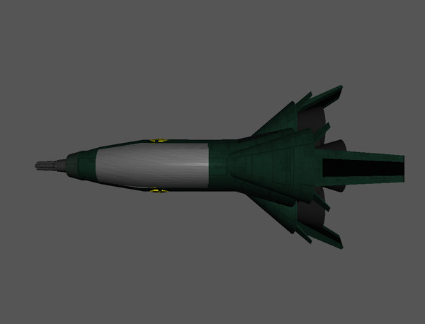 Robotech Macross Gnerl pod fighter