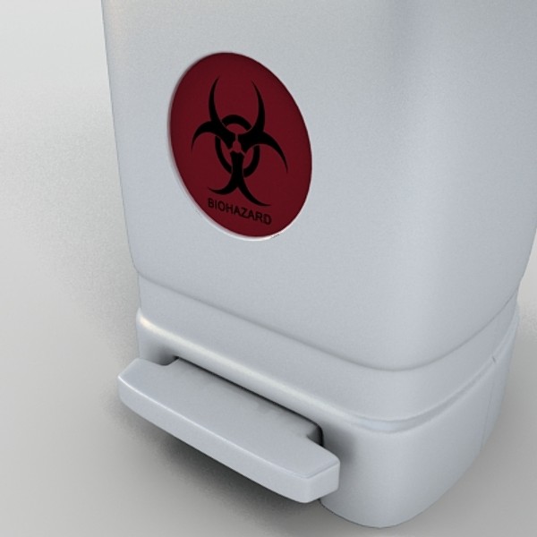 bio waste 3d model - bio waste by monkeyodoom