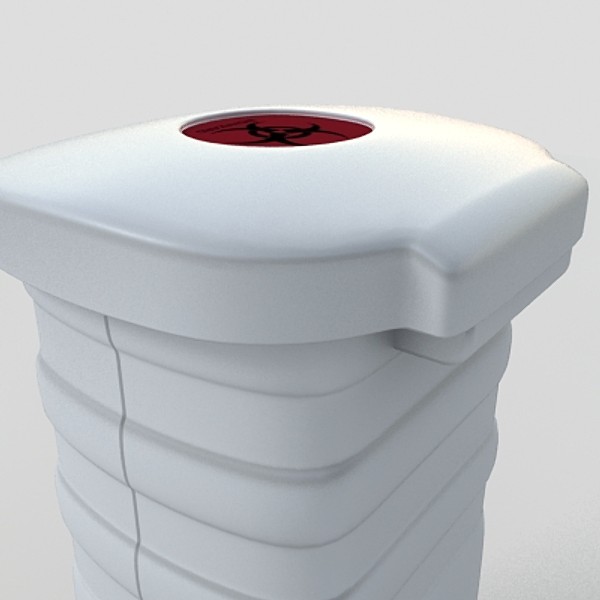 bio waste 3d model - bio waste by monkeyodoom