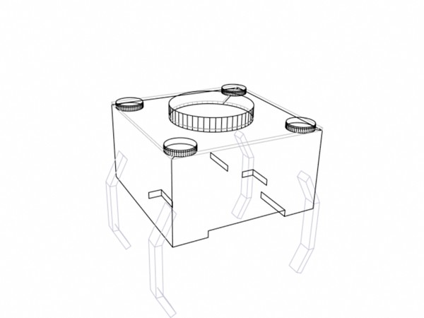 3d smd button model - SMD-Button.zip by NeoSunaru