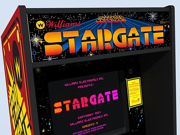 stargate arcade 3d obj - stargate arcade by monkeyodoom