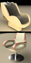 maya shampoo chair modern
