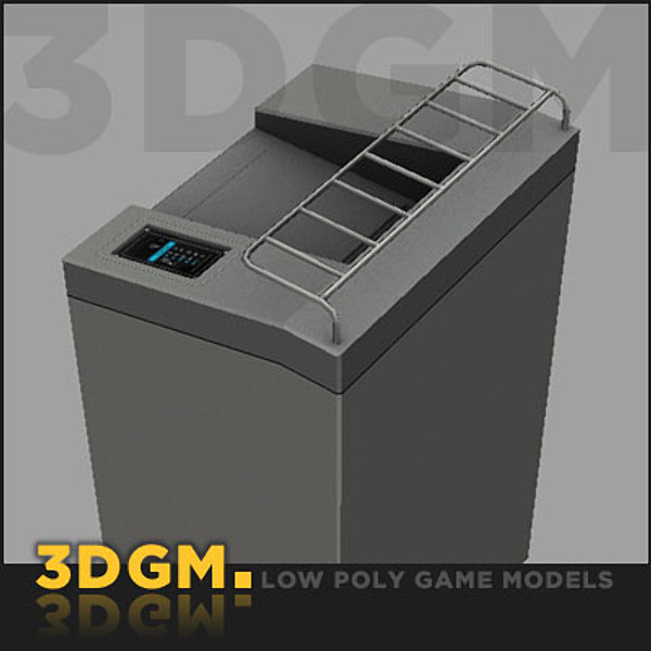 shredder 3dgm 3d model - Shredder by 3DGM by 3D Game Models
