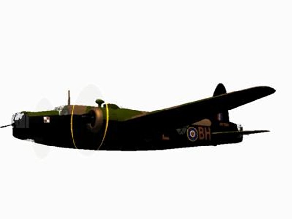 vickers wellington bomber 3d model - Vickers Wellington BX by pbratt