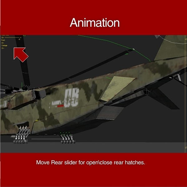 3d model cargo transport helicopter - Transport_helicopter.rar by Zigzain