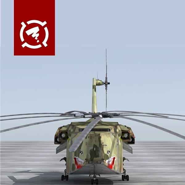 3d model cargo transport helicopter - Transport_helicopter.rar by Zigzain