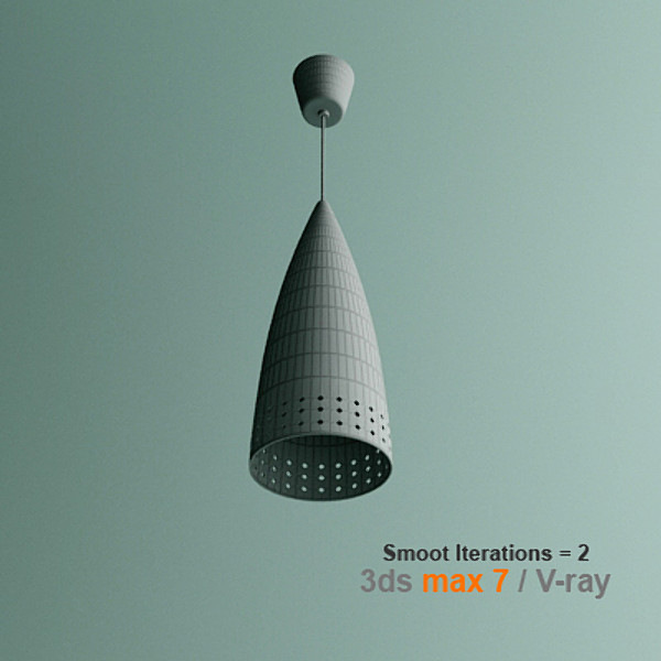 3d model modern lamp - pedant lamp by lajhar