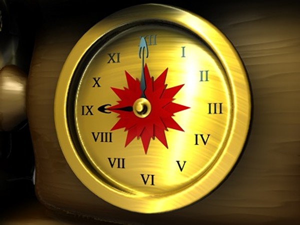 3ds antique clock - Antique Clock by Whong