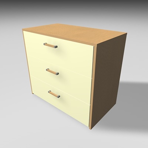 italian furniture dressers armchairs 3d model - Furniture Collection VOL I by desigm