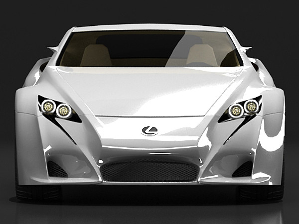 maya lexus lf-a concept - Lexus LF-A concept STD MAT by fabelar