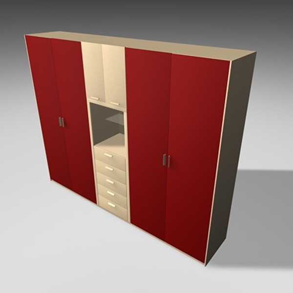 italian furniture dressers armchairs 3d model - Furniture Collection VOL I by desigm