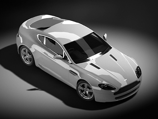 lwo aston martin v8 vantage - Aston Martin V8 Vantage STD MAT by fabelar