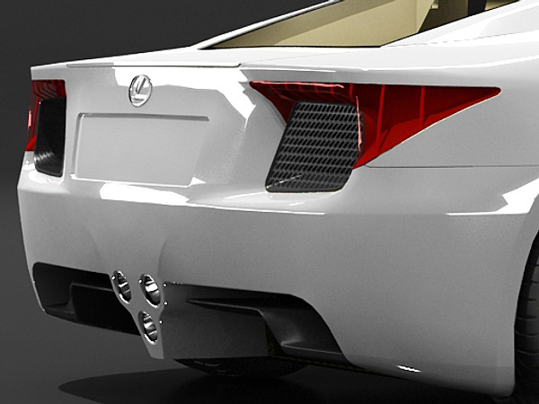 maya lexus lf-a concept - Lexus LF-A concept STD MAT by fabelar