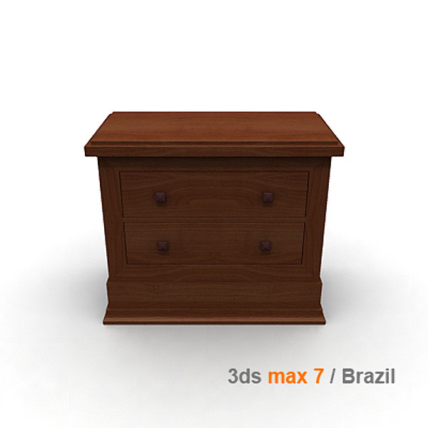 frank lloyd 3d max - Nightstand by lajhar