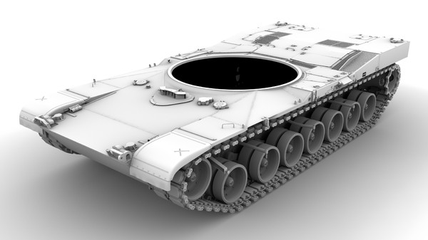 3d obj m1a2 sep abrams tank - M1A2 SEP Abrams tank by coresplendor