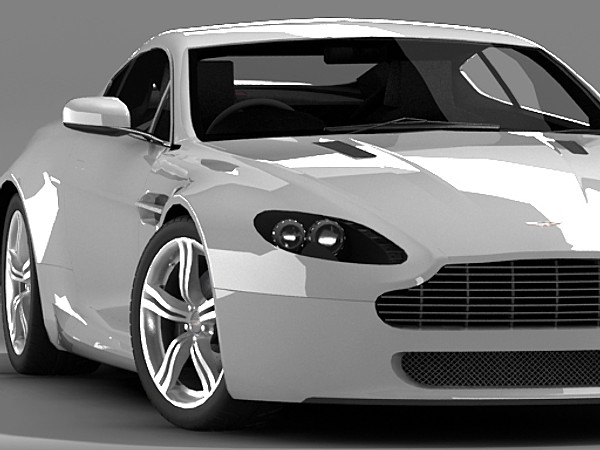lwo aston martin v8 vantage - Aston Martin V8 Vantage STD MAT by fabelar