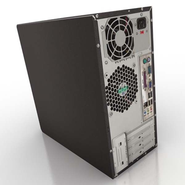 3d desktop pc model - PC desktop 1 by StepanProkop