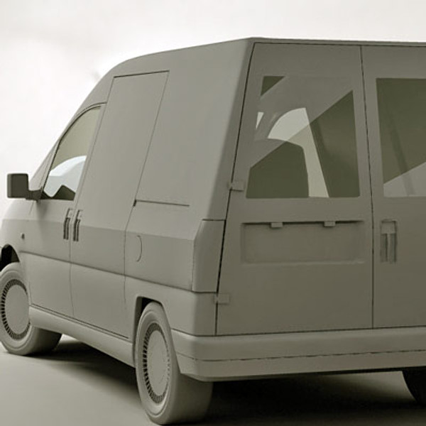 euro van 3ds - Small Euro Van (ut) by QLEE