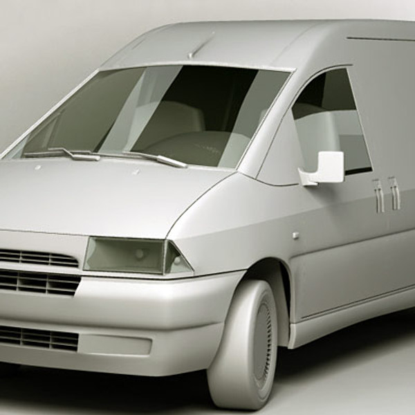 euro van 3ds - Small Euro Van (ut) by QLEE