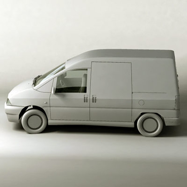 euro van 3ds - Small Euro Van (ut) by QLEE