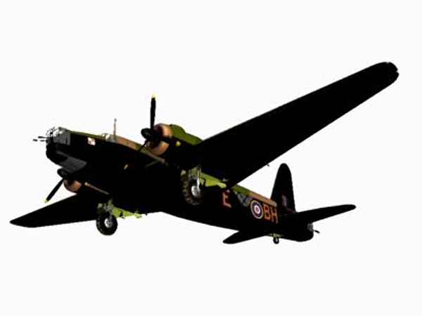 vickers wellington bomber 3d max - Vickers Wellington BX by pbratt