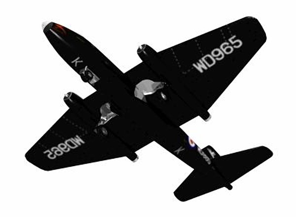english electric canberra bomber 3d model - English Electric Canberra B2 by pbratt