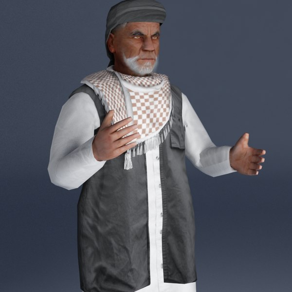 Village Elder 3DSMax