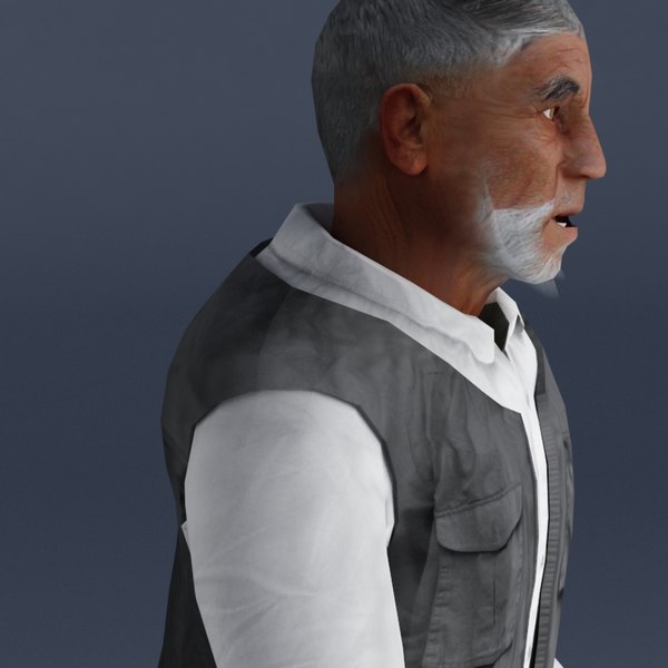 Village Elder 3DSMax