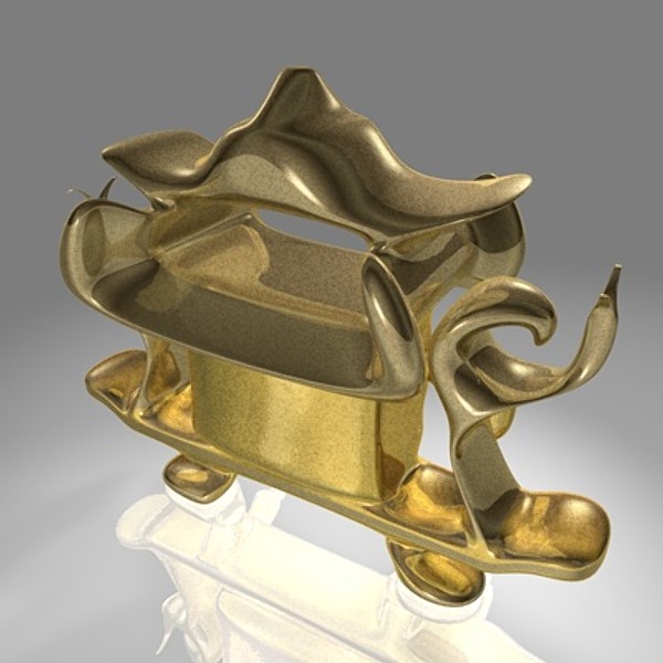 3ds antique clock - Antique Clock by Whong