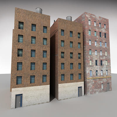 downtown building 2 3d model - Down Town Building 2 by Imagework