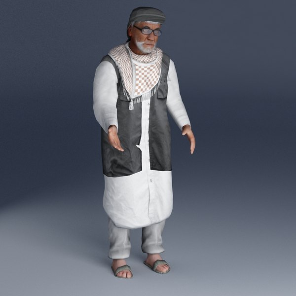 Village Elder 3DSMax