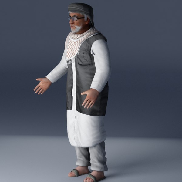 Village Elder 3DSMax