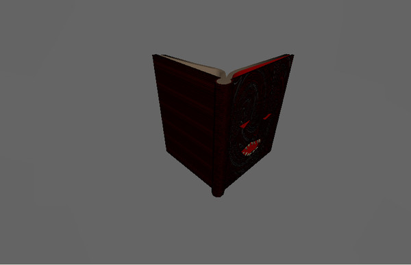 3d model necronomicon book dead - Necronomicon by Rabidpixel