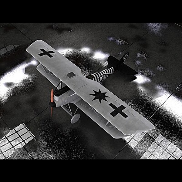3d obj pfalze d iiia iii - Pfalz D.IIIa by PerspectX