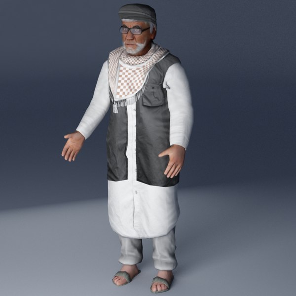 Village Elder 3DSMax