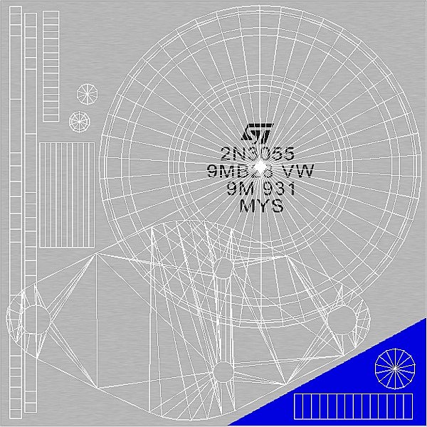 3d model low-poly 2n3055 transistor - 2N3055 transistor by petomavar