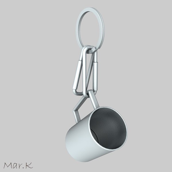 metal cup c4d - Metal cup by Mar.K
