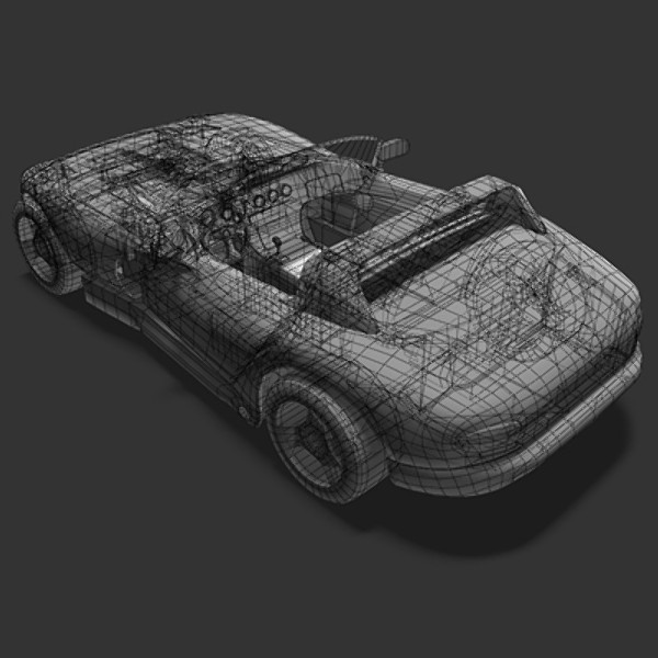 dodge viper rt 10 3ds - Dodge Viper RT10 Convertible by Gra_Gra_74