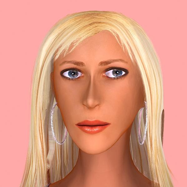 3ds max attractive woman - Kate by rtep CZ